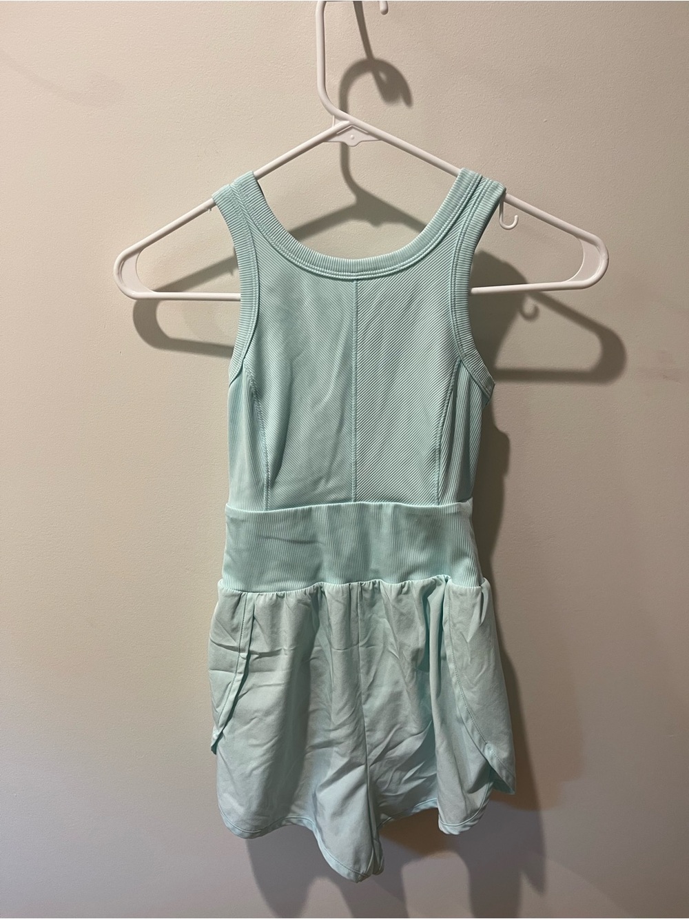 Zella Light Mint Girls' One-Piece Romper